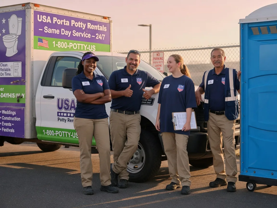 Porta Potty Rental company in Bell Gardens, CA